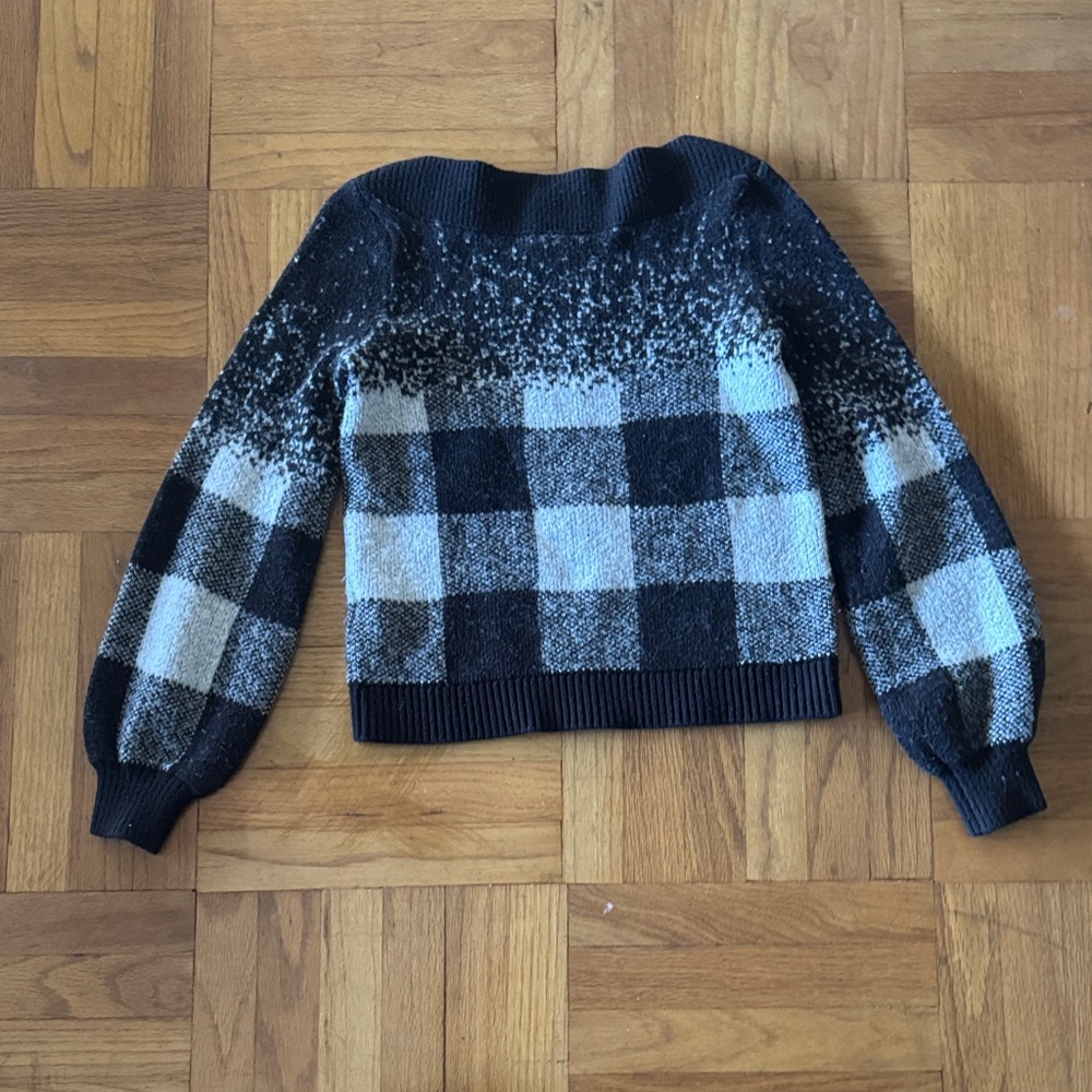 Checkered Sweater - image 3